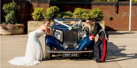 Jaguar Drophead Convertible Wedding Car
